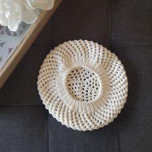 Crochet Beret Hat from London NWOT